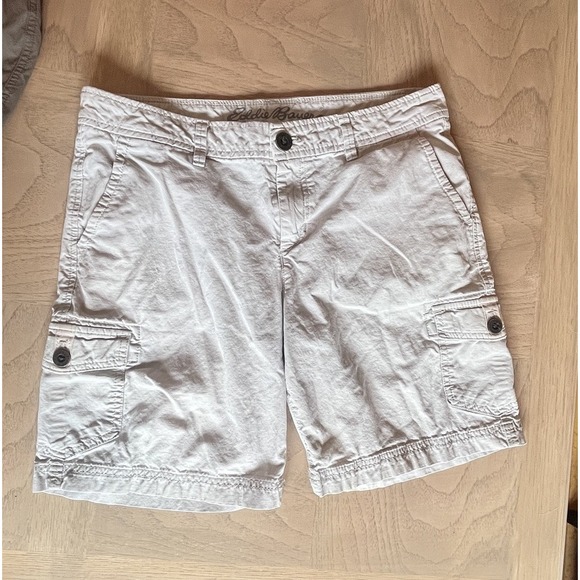 LL Bean Nylon Hiking Trail Shorts +Eddie Bauer Cargo Outdoor Camping 2 Pair Sz 4 - Picture 2 of 16